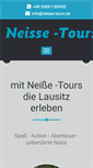 Mobile Screenshot of neisse-tours.de
